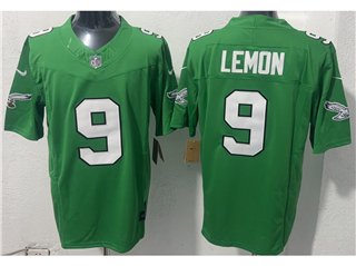 Philadelphia Eagles #9 Makai Lemon Kelly Green Vapor F.U.S.E. Limited Jersey