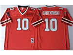 Atlanta Falcons #10 Steve Bartkowski Throwback Red Jersey