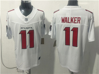 Atlanta Falcons #11 Jalon Walker 2026 White Vapor F.U.S.E. Limited Jersey