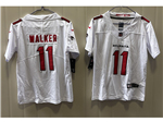 Atlanta Falcons #11 Jalon Walker Youth 2026 White Vapor Limited Jersey