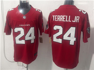 Atlanta Falcons #24 A.J. Terrell Jr. 2026 Red Vapor F.U.S.E. Limited Jersey