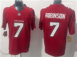 Atlanta Falcons #7 Bijan Robinson 2026 Red Vapor F.U.S.E. Limited Jersey