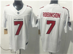Atlanta Falcons #7 Bijan Robinson 2026 White Vapor F.U.S.E. Limited Jersey