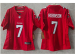 Atlanta Falcons #7 Bijan Robinson Women's 2026 Red Vapor F.U.S.E. Limited Jersey