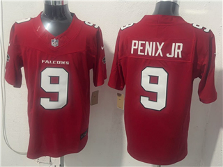 Atlanta Falcons #9 Michael Penix Jr. 2026 Red Vapor F.U.S.E. Limited Jersey