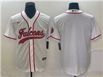 Atlanta Falcons White Baseball Cool Base Team Jersey