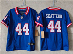 New York Giants #44 Cam Skattebo Youth Royal Classic Vapor F.U.S.E. Limited Jersey