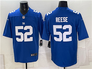 New York Giants #52 Arvell Reese Blue Vapor Limited Jersey
