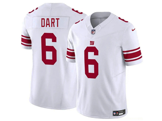 New York Giants #6 Jaxson Dart White Vapor F.U.S.E. Limited Jersey