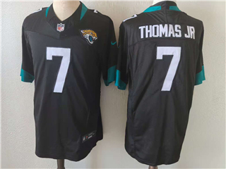 Jacksonville Jaguars #7 Brian Thomas Jr. Black Vapor F.U.S.E. Limited Jersey