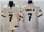 Jacksonville Jaguars #7 Brian Thomas Jr. 2026 Cream Vapor F.U.S.E. Limited Jersey
