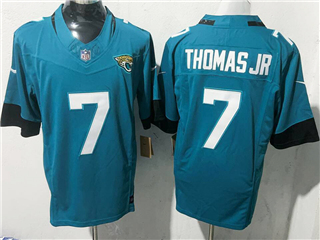 Jacksonville Jaguars #7 Brian Thomas Jr. Teal Vapor F.U.S.E. Limited Jersey