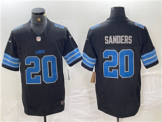 Detroit Lions #20 Barry Sanders 2024 Black Vapor F.U.S.E. Limited Jersey