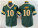 Green Bay Packers #10 Jordan Love Youth 2026 Green Rivalries Vapor Limited Jersey