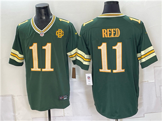 Green Bay Packers #11 Jayden Reed 2026 Green Rivalries Vapor Limited Jersey