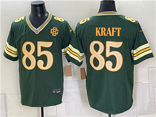 Green Bay Packers #85 Tucker Kraft 2026 Green Rivalries Vapor Limited Jersey
