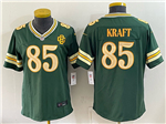 Green Bay Packers #85 Tucker Kraft Women's 2026 Green Rivalries Vapor Limited Jersey