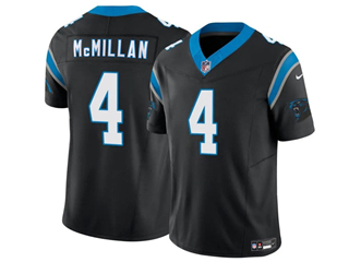 Carolina Panthers #4 Tetairoa McMillan Black Vapor F.U.S.E. Limited Jersey