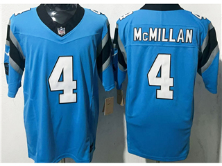 Carolina Panthers #4 Tetairoa McMillan Blue Vapor F.U.S.E. Limited Jersey