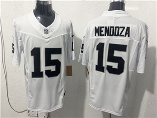 Las Vegas Raiders #15 Fernando Mendoza White Vapor F.U.S.E. Limited Jersey