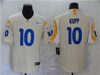 Los Angeles Rams #10 Cooper Kupp 2020 Bone Vapor Limited Jersey