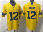Los Angeles Rams #12 Puka Nacua 2026 Gold Vapor F.U.S.E. Limited Jersey