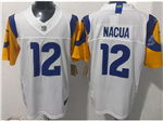 Los Angeles Rams #12 Puka Nacua 2026 White Vapor F.U.S.E. Limited Jersey