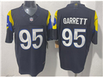 Los Angeles Rams #95 Myles Garrett Black Rivalries Vapor F.U.S.E. Limited Jersey