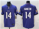 Baltimore Ravens #14 Kyle Hamilton 2026 Purple Vapor F.U.S.E. Limited Jersey