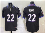 Baltimore Ravens #22 Derrick Henry 2026 Black Vapor F.U.S.E. Limited Jersey