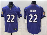 Baltimore Ravens #22 Derrick Henry 2026 Purple Vapor F.U.S.E. Limited Jersey