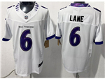 Baltimore Ravens #6 Ja'Kobi Lane 2026 White Vapor F.U.S.E. Limited Jersey
