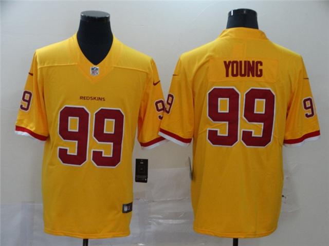 redskins gold jersey