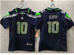 Seattle Seahawks #10 Cooper Kupp Youth Blue Vapor F.U.S.E. Limited Jersey