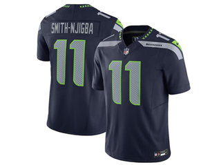 Seattle Seahawks #11 Jaxon Smith-Njigba Blue Vapor F.U.S.E. Limited Jersey