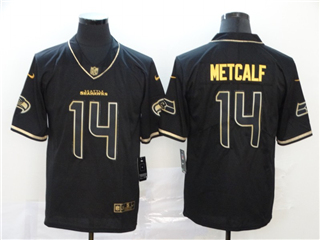 ماشا والدب Seattle Seahawks #14 DK Metcalf Black Gold Vapor Untouchable ... ماشا والدب