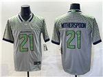 Seattle Seahawks #21 Devon Witherspoon Gray Rivalries Vapor F.U.S.E. Limited Jersey
