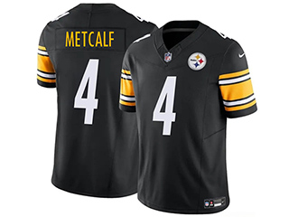 Pittsburgh Steelers #4 DK Metcalf Black Vapor F.U.S.E. Limited Jersey