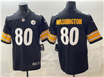 Pittsburgh Steelers #80 Darnell Washington Black Vapor Limited Jersey