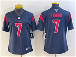 Houston Texans #7 C.J. Stroud Women's Color Rush Navy Limited Jersey