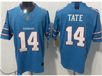 Tennessee Titans #14 Carnell Tate 2026 Light Blue Vapor F.U.S.E. Limited Jersey