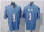 Tennessee Titans #1 Cam Ward 2026 Light Blue Vapor F.U.S.E. Limited Jersey
