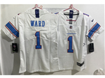 Tennessee Titans #1 Cam Ward Youth 2026 White Vapor Limited Jersey