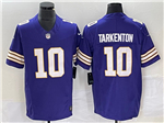 Minnesota Vikings #10 Fran Tarkenton Purple Classic Vapor F.U.S.E. Limited Jersey