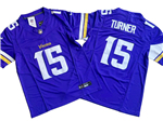 Minnesota Vikings #15 Joshua Dobbs Purple Vapor F.U.S.E. Limited Jersey