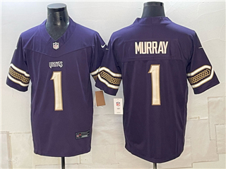 Minnesota Vikings #1 Kyler Murray 2026 Purple Rivalries Vapor F.U.S.E. Limited Jersey