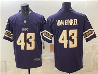 Minnesota Vikings #43 Andrew Van Ginkel 2026 Purple Rivalries Vapor F.U.S.E. Limited Jersey