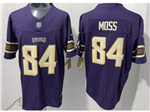 Minnesota Vikings #84 Randy Moss 2026 Purple Rivalries Vapor F.U.S.E. Limited Jersey