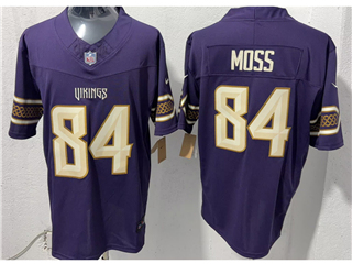 Minnesota Vikings #84 Randy Moss 2026 Purple Rivalries Vapor F.U.S.E. Limited Jersey