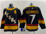 Vegas Golden Knights #7 Alex Pietrangelo Black Reverse Retro 2.0 Jersey